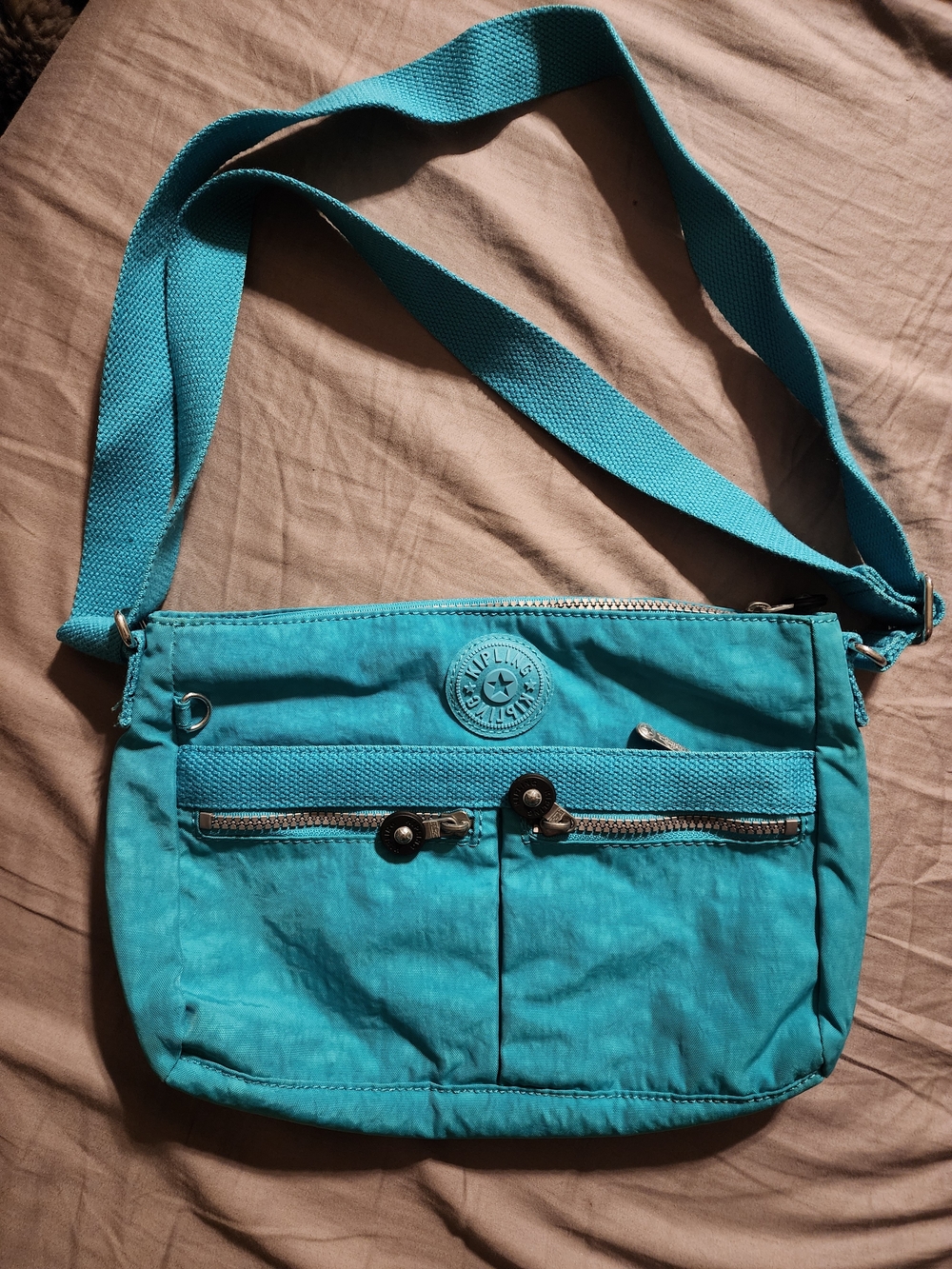 Kipling Teal Crossbody Bag